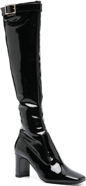 Saint Laurent Elle knee-high boots Black
