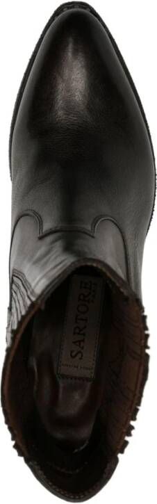 Sartore Sr4503t 45mm leather ankle boots Brown