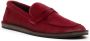 The Row penny-slot brushed loafers Red - Thumbnail 2