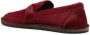 The Row penny-slot brushed loafers Red - Thumbnail 3