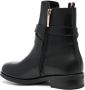 Tommy Hilfiger buckle-detail leather ankle boots Black - Thumbnail 3