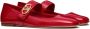 Valentino Garavani VLogo Locker ballerina shoes Red - Thumbnail 2