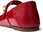 Valentino Garavani VLogo Locker ballerina shoes Red - Thumbnail 5