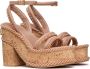 Valentino Garavani VLogo Summerblocks wedge sandals Pink - Thumbnail 2
