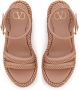 Valentino Garavani VLogo Summerblocks wedge sandals Pink - Thumbnail 4