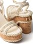 Valentino Garavani VLogo Summerblocks wedge sandals White - Thumbnail 5