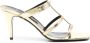 Gucci 75mm horsebit-detail leather sandals Gold - Thumbnail 1