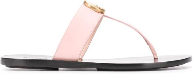 Gucci Double G sandals Pink