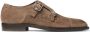Jimmy Choo Finnion suede monk shoes Brown - Thumbnail 1