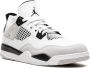 Jordan Kids Air Jordan 4 Retro "Military Black" sneakers White - Thumbnail 1