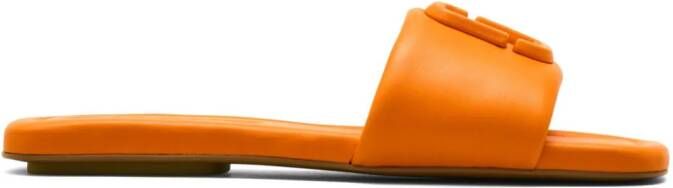 Marc Jacobs logo-plaque mules Orange
