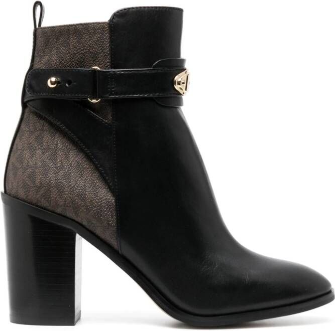 Michael Kors Darcy 95mm ankle leather boots Black