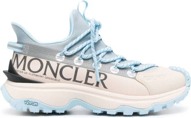 Moncler Trailgrip Lite2 logo-print sneakers Blue