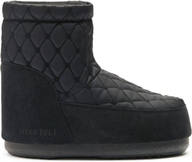 Moon Boot Icon Low quilted boots Black