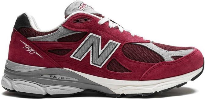 New Balance 990 V3 Made In USA "Scarlet" sneakers Red