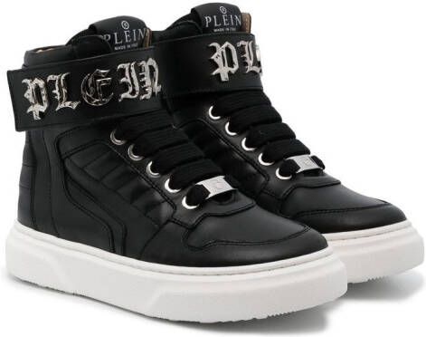 Philipp Plein Gothic Plein hi-top sneakers Black