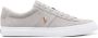 Polo Ralph Lauren logo-embroidered suede sneakers Black - Thumbnail 9