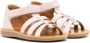 Pom D'api touch-strap leather sandals Pink - Thumbnail 1