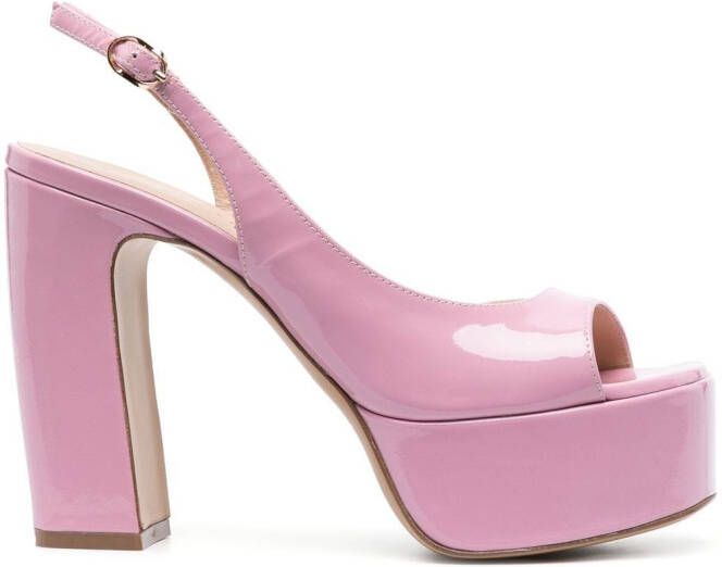 Roberto Festa Nizza 120mm sandals Pink