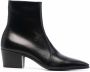 Saint Laurent pointed-toe ankle boots Black - Thumbnail 1