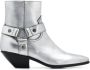 Saint Laurent West Harness boots Silver - Thumbnail 1