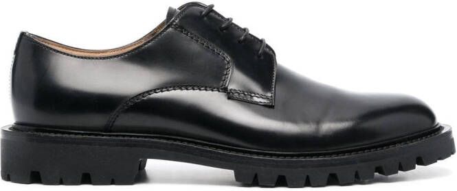 Scarosso chunky-soled derby shoes Black