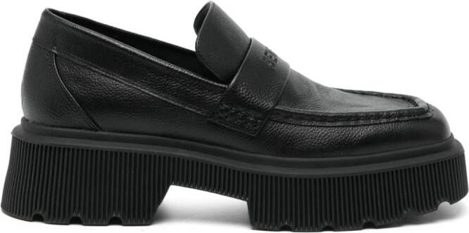 Senso Jordyn I leather loafers Black