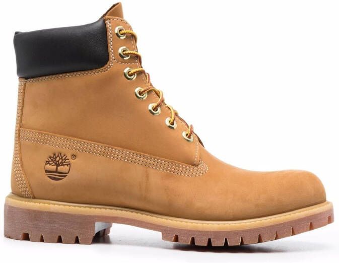 Timberland lace-up 6" boots Neutrals