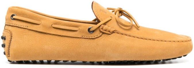 Tod's Gommino bow-detail loafers Yellow