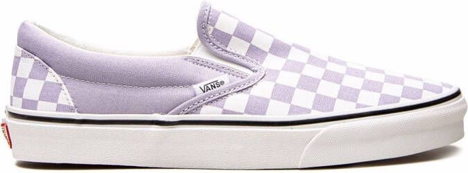 Vans Classic Slip-On "Checkerboard" sneakers Purple
