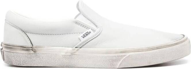 Vans leather slip-on sneakers Grey