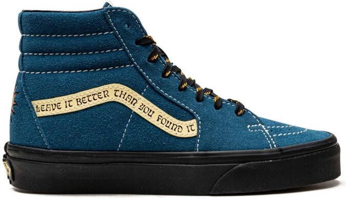 Vans x Parks Project Sk8-Hi "Leave It Better Than You Found It" sneakers Blue