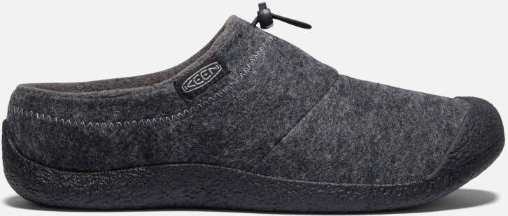 Keen Men's Howser III Slide Shoes Size 10.5 In Charcoal Grey Felt Black