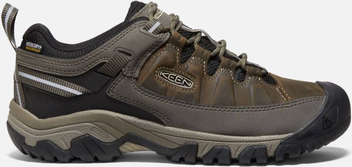 Keen Men's Waterproof Targhee III Wide Shoes Size 10 In Bungee Cord Black