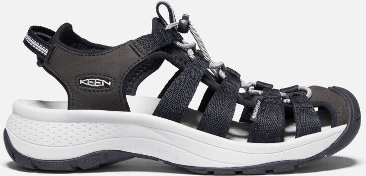 Keen Women's Astoria West Sandals Size 10.5 In Black Grey