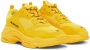 Balenciaga Kids Yellow Triple S Sneakers - Thumbnail 4