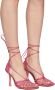 Bottega Veneta Pink Stretch Web Heels - Thumbnail 4