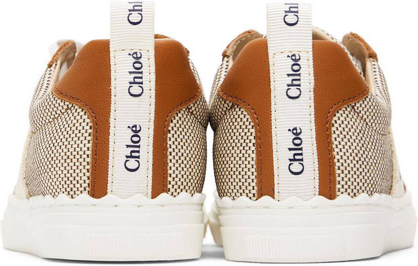 Chloé Kids Brown Lauren Sneakers