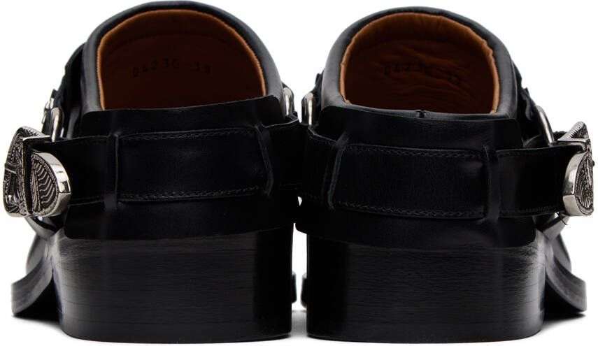 Toga Pulla SSENSE Exclusive Black Hard Loafers