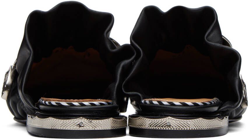 Toga Pulla SSENSE Exclusive Black Hardware Loafers