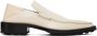 Jil Sander Off-White Pointed Toe Loafers - Thumbnail 1