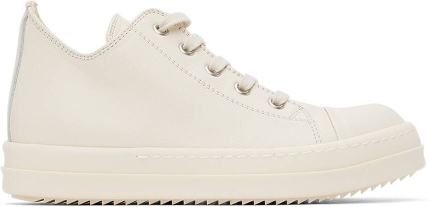 Rick Owens Kids Off-White Low Sneakers
