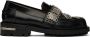 Toga Pulla SSENSE Exclusive Black Embellished Loafers - Thumbnail 1