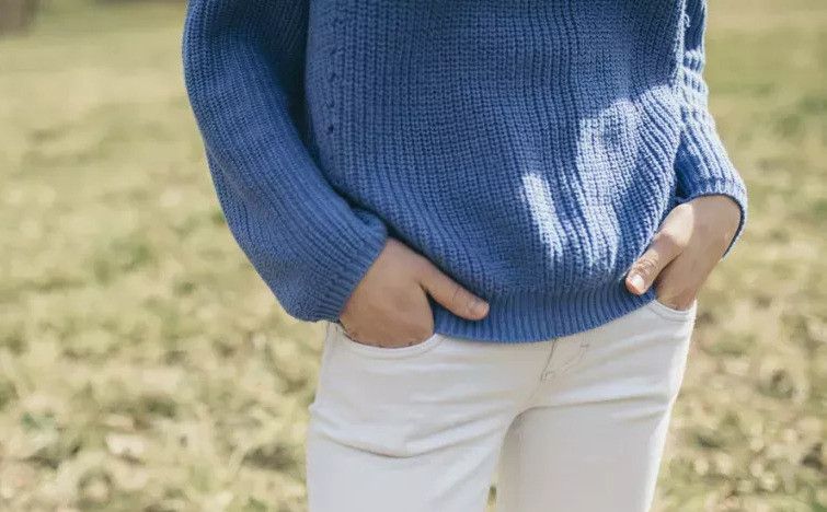 How to prevent stains on white pants?