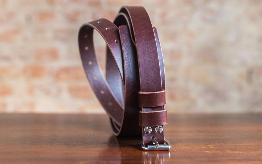 How to recognize a real leather belt