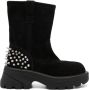 1017 ALYX 9SM 75mm studded suede boots Black - Thumbnail 1
