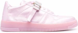 1017 ALYX 9SM buckle-detail low top sneakers Pink