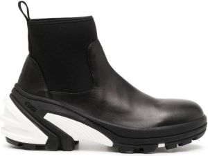 1017 ALYX 9SM panelled chunky-sole ankle boots Black