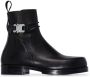 1017 ALYX 9SM Rollercoaster leather Chelsea boots Black - Thumbnail 1