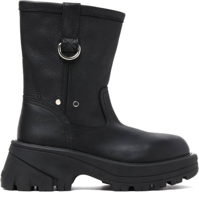 1017 ALYX 9SM Work leather boots Black
